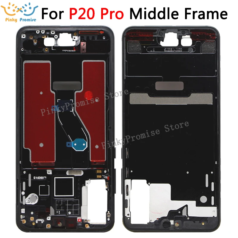 

6.1''For Huawei P20 Pro Middle Frame Bezel Middle Plate Cover Repair Part P20 Pro CLT-AL01 Middle frame P20 Plus Bezel Middle