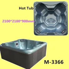 7 человек акриловая Бальбоа открытый портативный массаж гидромассажная Ванна(M-3366