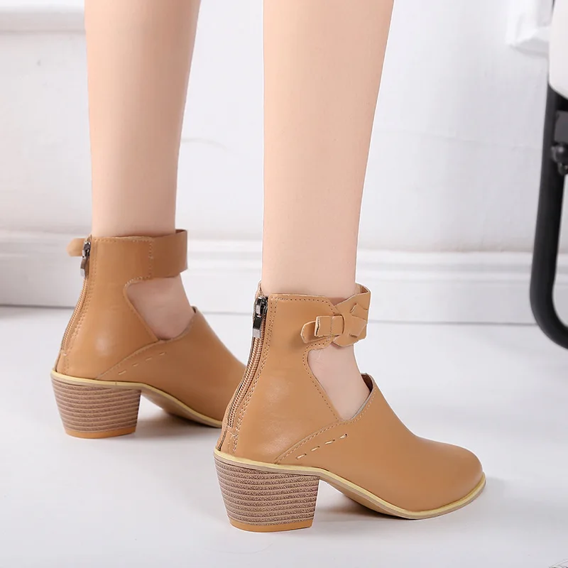 

Women's casual shoes new pointed thick with spring and autumn women's vulcanized shoes