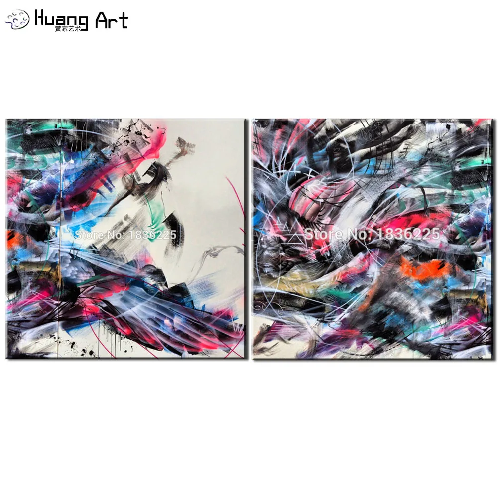 

Oil Painting Art Gift 100% Handmade Modern Abstract Canvas Oil Painting Wall Art Gift Home Decoration No Frame