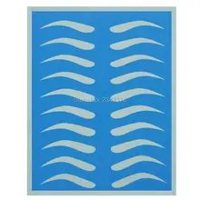 Татуировки аксессуары 5 шт. классические постоянный Макияж брови татуировки Практика подготовки кожи Набор для начинающих/синий цвет