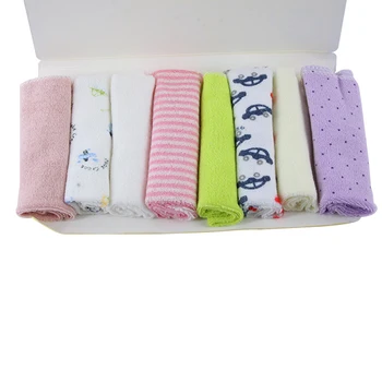 

Hot Baby Kids Stuff 8pcs Soft Children Infant Bath Towel Cotton Washcloth Wipe