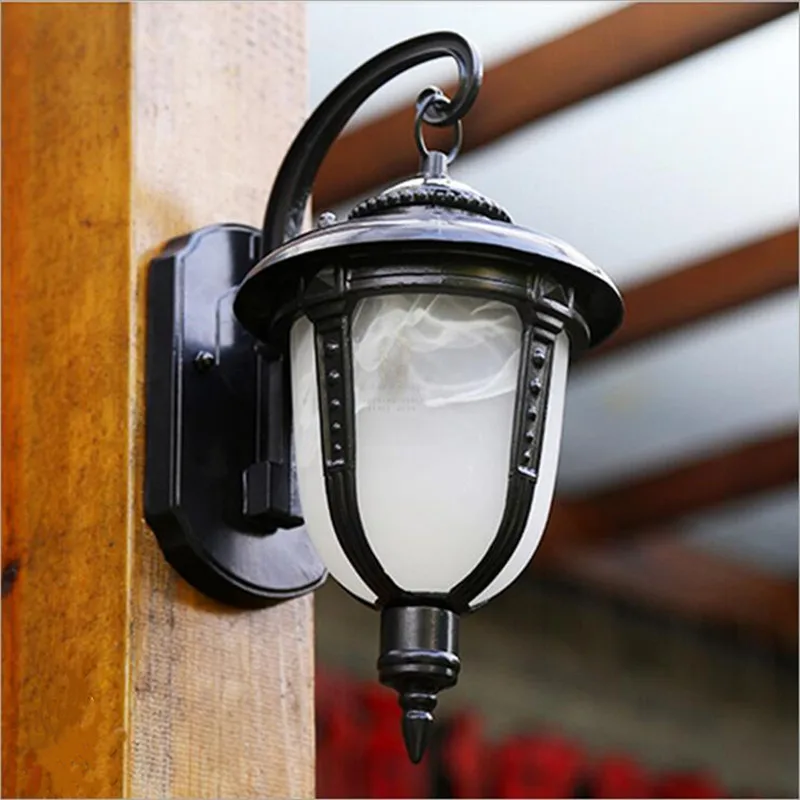Ретро Европейский водонепроницаемый наружный настенный светильник E27 лампа садовое освещение для террасы декоративный светильник s наружный светильник ing
