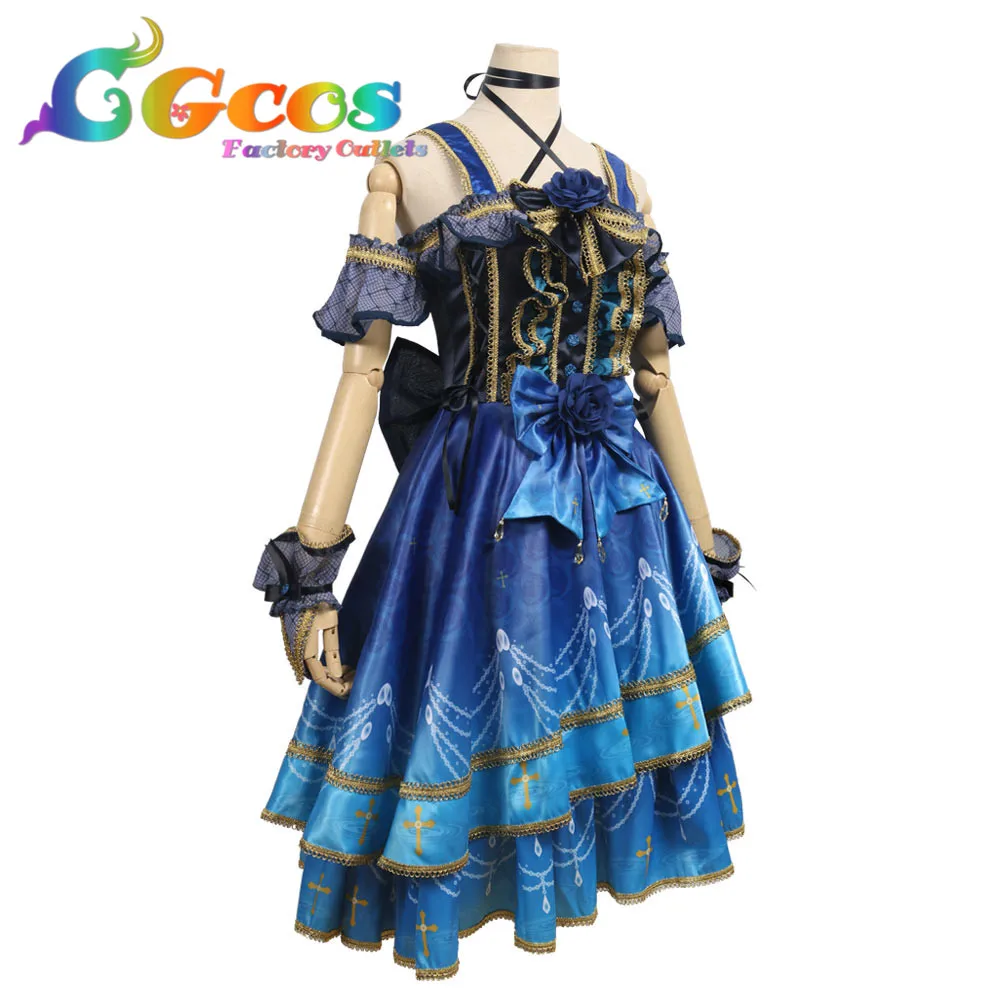 Cgcos Free Shipping Cosplay Costume Cos Bang Dream Roselia 4th Single Oneness Lisa Imai Dress Anime Halloween Christmas Anime Costumes Aliexpress