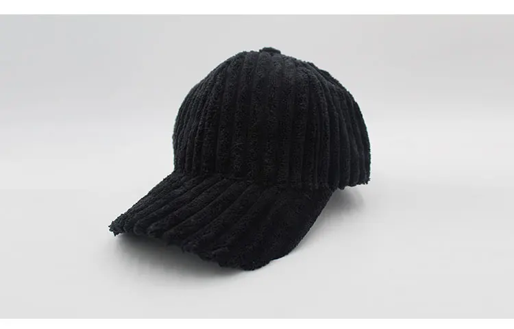 Womens Cap men womens cap black Baseball cap men women cotton Baseball cap women velvet cap winter autumn s (3)