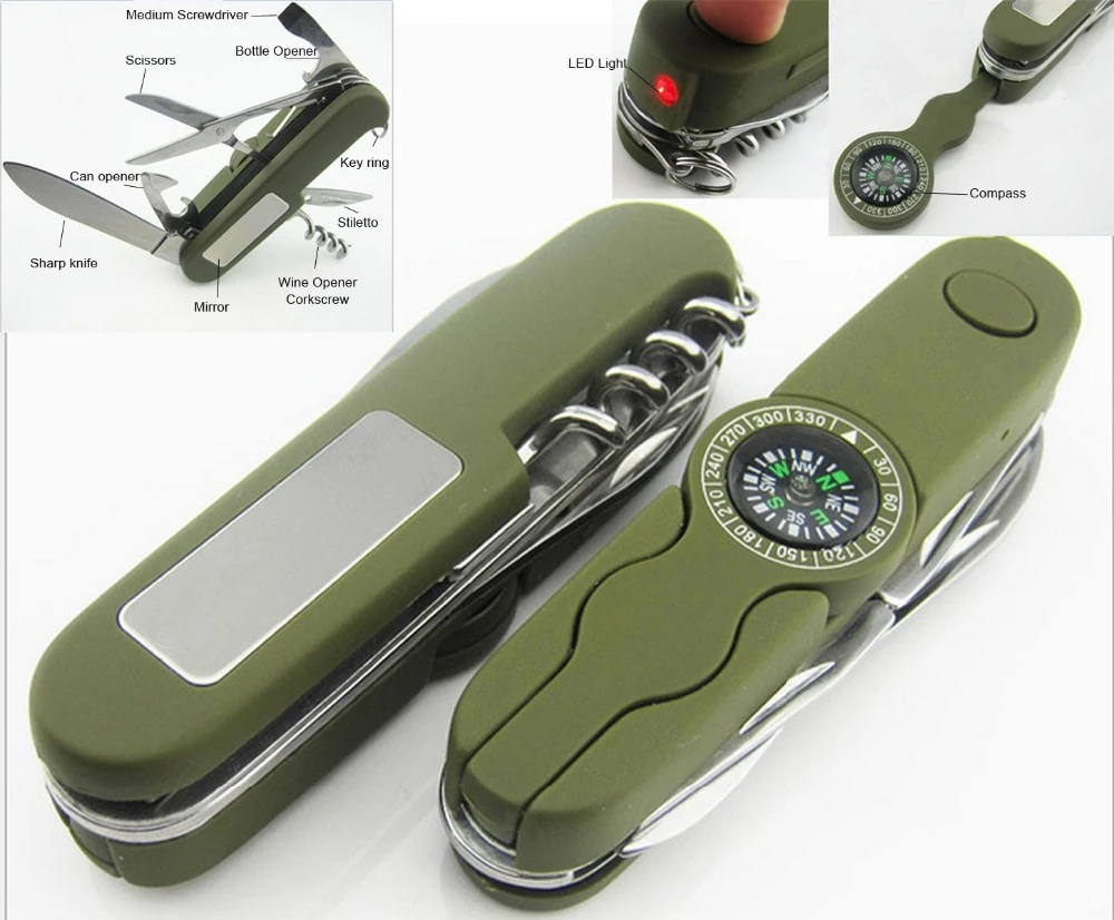 multi purpose function knife tactical hunting folding knife US army