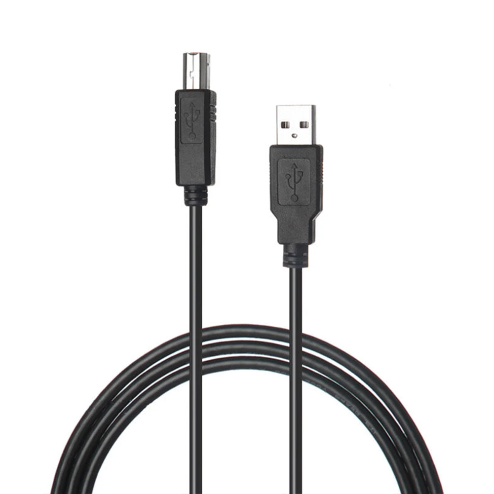 USB 2,0 кабель для принтера высокоскоростной AM к BM шнур сканера данных 1 м/3.28ft черный принтер этикеток DAC USB принтер