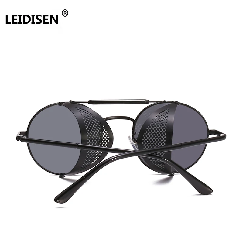 Солнцезащитные очки LEIDISEN в стиле стимпанк для мужчин и женщин 2018|brand sun glasses|designer