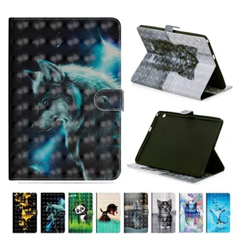

3D Printing PU Leather Case For iPad mini 5 2019 7.9 inch Funda Smart Cover for Apple iPad mini 4 tablet case +film