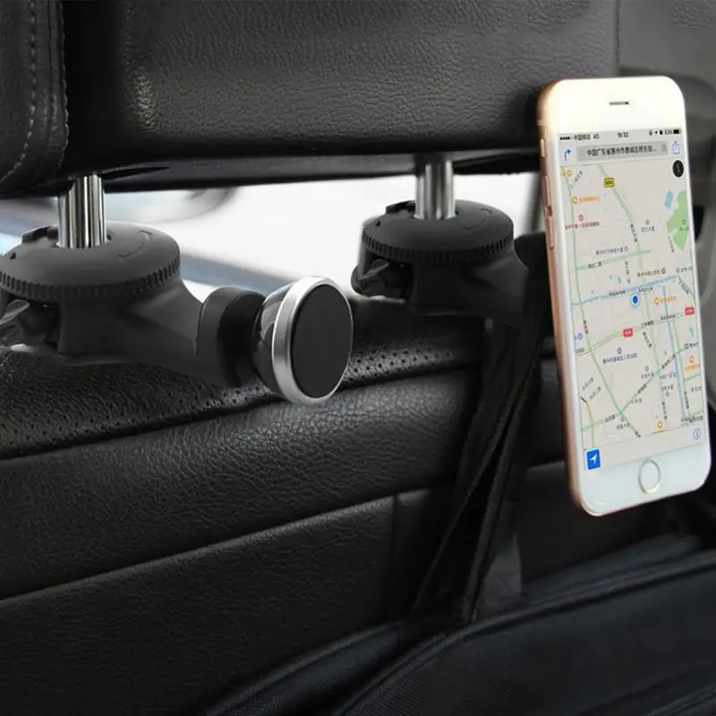 

Car Magnetic Headrest Smartphone Tablet Bracket Mount Holder Storage Organizer