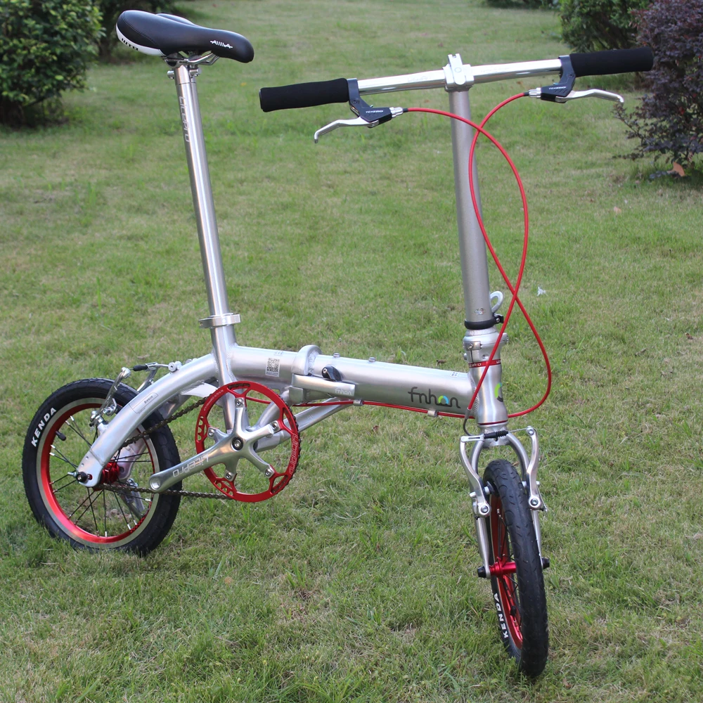 Fnhon 412 складной велосипед алюминиевый складной велосипед 1" мини-велосипед V тормоз складной городской коммутирующий велосипед