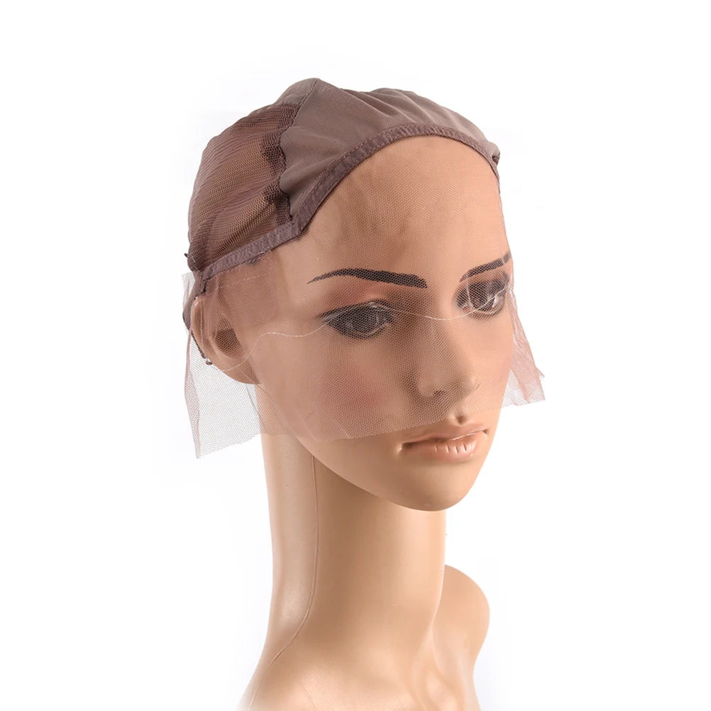 

1pcs Lace Front Wig Caps For Making Wigs With Adjustable Strap Weaving Cap Tools Hair Net Hairnets New Hair Styling Accessories