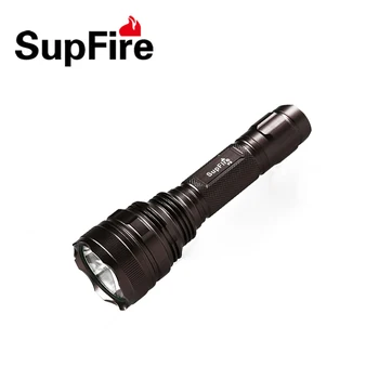

Supfire F9 CREE XML2-T6 Led Flashlight Emergency Rechargeable Led Light for Hunting by 18650 Battery