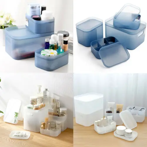 

6 Slots Adjustable Storage Box Plastic Case Home Organizer Jewelry Beads Boxes