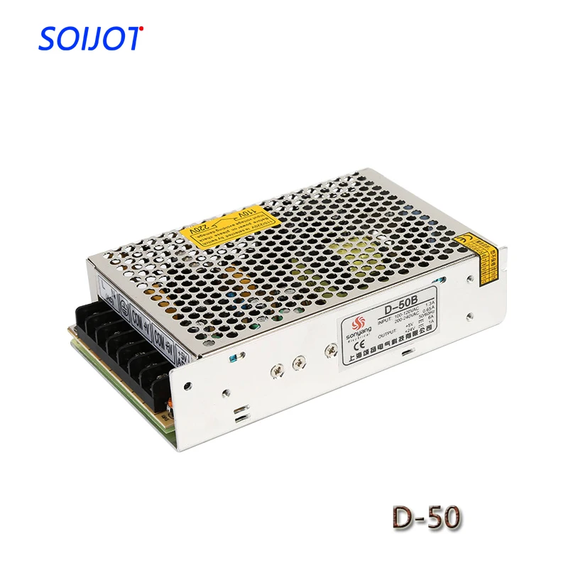 

D-50 Dual Output Switching Power Supply 50W 5V 12V,AC DC Converter For Machine,110V/220V Transformer To DC 5V/12V,Led Driver