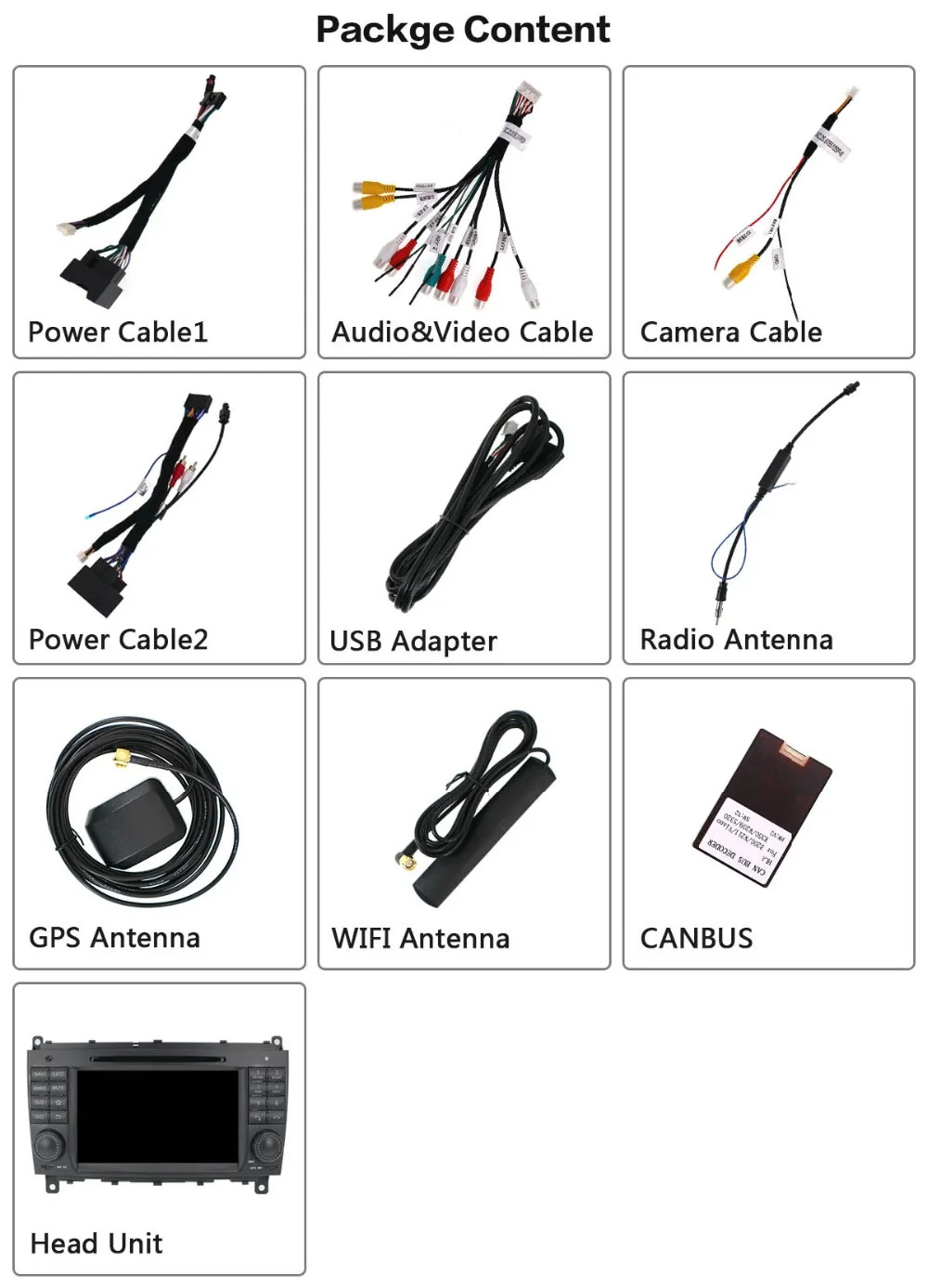 Cheap Aotsr Android 8.0 Octa core GPS Navigation Car DVD Player For Benz W209 W219 Multimedia Radio Recorder Radio Stereo WIFI 2 Din 6