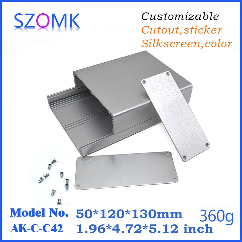 aluminum extruded enclosure project box instrument enclosure junction housing szomk  chassis outlet boxes (5).jpg