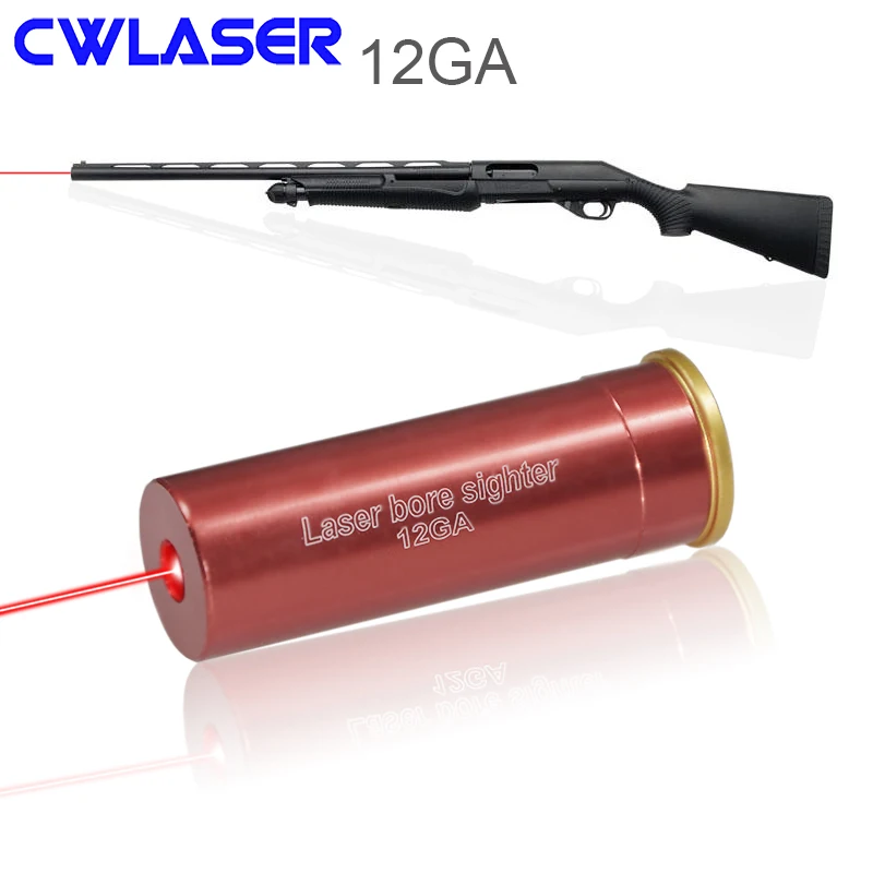 CWLASER 12GA картридж 5 мВт красный лазерный прицел|Фонарики и осветительные приборы| |