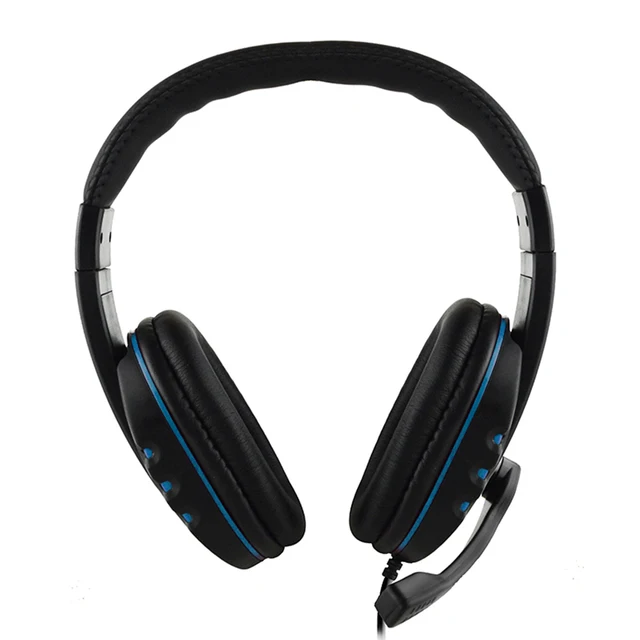 Bass Gaming Headset 3.5mm Wired HeadPhones with Microphone For PC Laptop PS4 Smart Phone Music Game Earphone Hot Sale 6