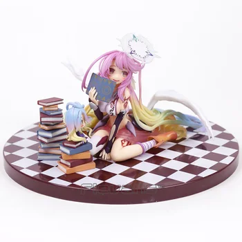 

Anime NO GAME NO LIFE Jibril PVC Pre-painted Complete Figure Model Toy 14cm