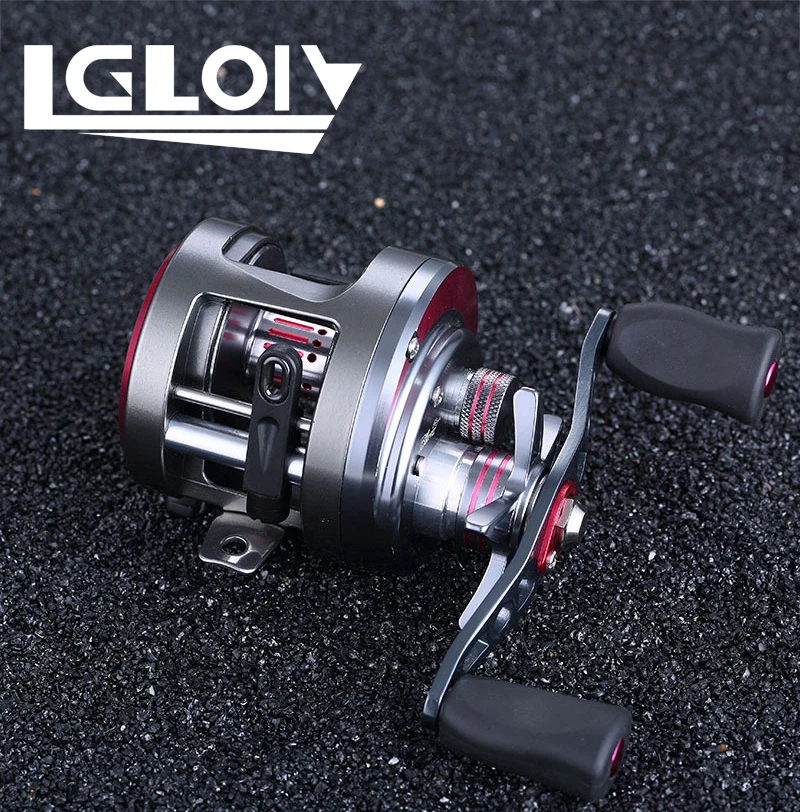 

LGLOIV 7+1BB Spinning Fishing Reel Metal JD100-300 Series Left/Right Hand Magnetic Brake Dripping Wheel Fishing Reel