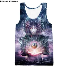 PLstar Cosmos Multidi мужской жилет для молитвы для мужчин летние топы на бретелях Будда с 3d принтом Мужские майки модные футболки без рукавов мужские