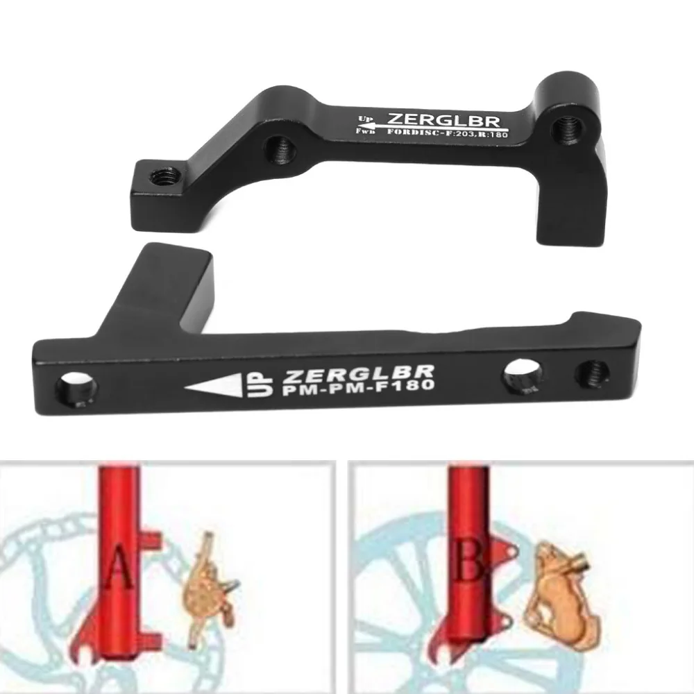 

Mountain Bikes Bicycles Disc Brake Adapter disc 203mm Rear 180mm F203 R180