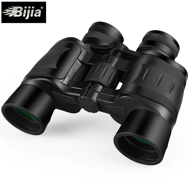 BIJIA 8x42 высокое качество Порро бинокль Long Range водостойкие Professional Охота телескоп поле очки