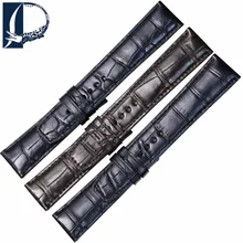 Pesno For Man Watch 18mm 20mm 22mm Genuine Crocodile Leather Wristband Alligator Skin Watchband for Baume & Mercier