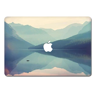GOOYIYO-Лидер продаж наклейка для ноутбука верхняя виниловая наклейка Снежная горная древесина кожа для Macbook Air retina Pro Touch Bar наклейка - Цвет: A17002