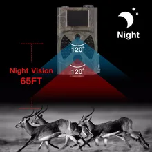 Suntek фото ловушки Олень Охота Trail камера 1080 P 12MP 940nm ночного видения охотничья камера цифровая инфракрасная фотоловушки HC300A
