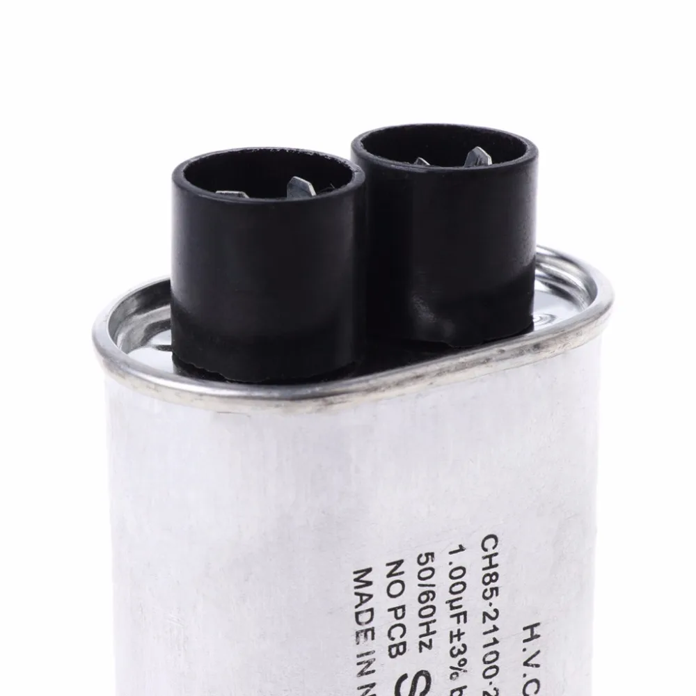 AC 2100V Microwave Oven High Voltage HV Capacitor 0.90uF or 1.00uF Replacement Universal microwave oven spare parts