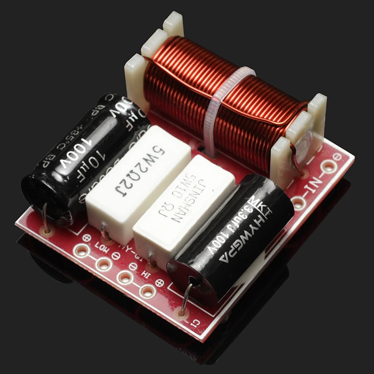 

1pcs 2 way frequency divider crossover tweeter/woofer HY-Q1 50W for Kasun speaker car Speaker
