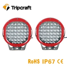 TRIPCRAFT 2 pçs/lote 185 W led trabalho light PONTO DO FEIXE de luz do carro super brilhante para off road rampa do barco 4×4 SUV 4WD ATV FOG LAMP 12 V 24 V
