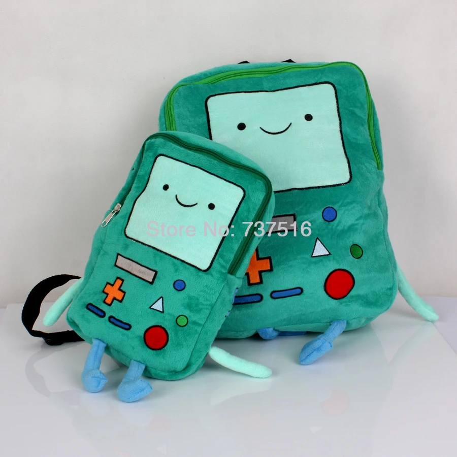 Время новых приключений плюшевый персонаж BMO Beemo 11 и 15 дюймов плюшевые рюкзаки