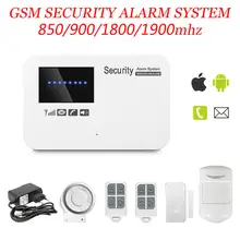 Marlboze 850/900/1800/1900 мГц Android IOS APP управления домашней безопасности GSM сигнализация поддержка Английский/русский/Испанский голос