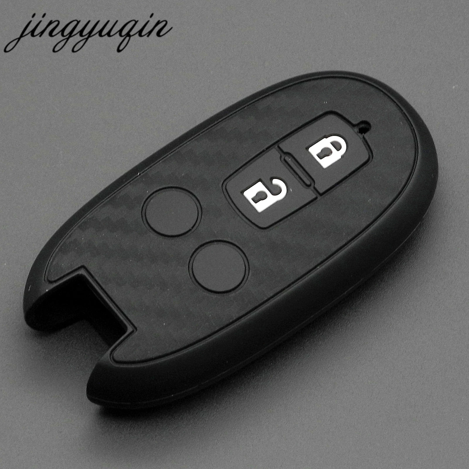 Jingyuqin-Smart-Key-custodia-in-carbonio-per-Suzuki-Stingray-Wagon-R-trambusto-MH23S-MH34S-Alto-Spacia.jpg Keyforkess Smart Key custodia in carbonio per Suzuki Stingray Wagon R trambusto MH23S MH34S Alto Spacia Solio FOB Remote Keyless Car Styling - Jingyuqin Smart Key custodia in carbonio per Suzuki Stingray Wagon R trambusto MH23S MH34S Alto Spacia