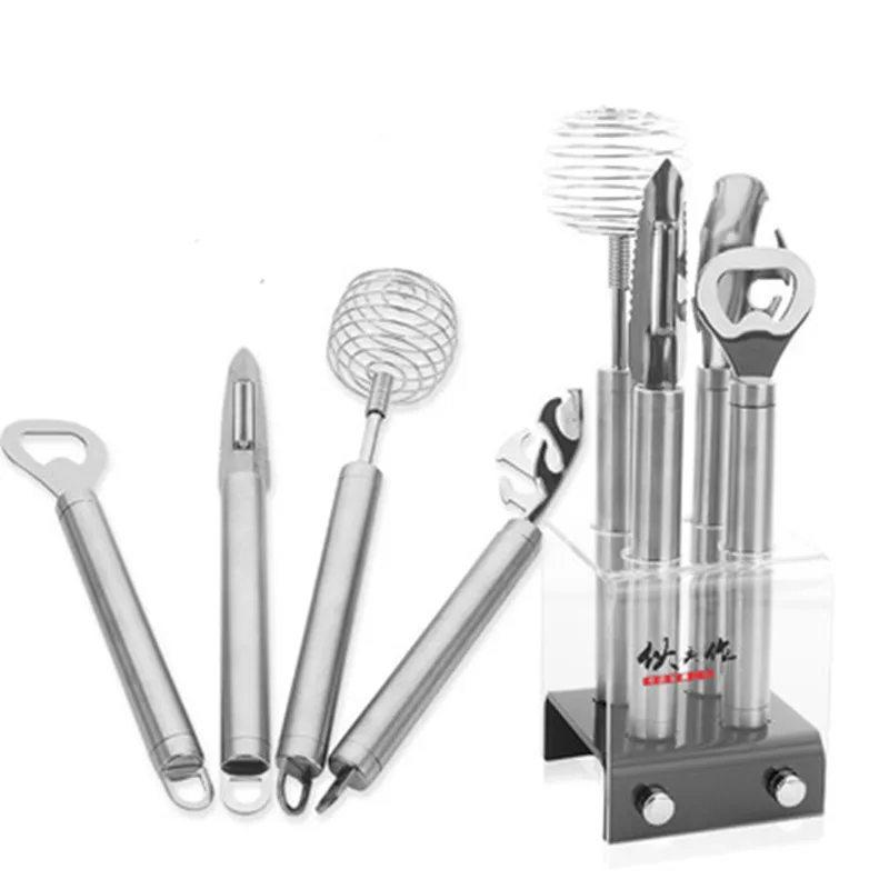 20 sets Kitchen gadget 5 stainless steel peeling knife egg opener multifunctional supplies | Дом и сад