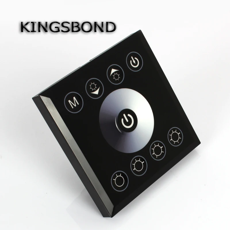 DC 12V 24V 8A Touch Panel LED dimmer Switch for 3528 5050 5630 3014