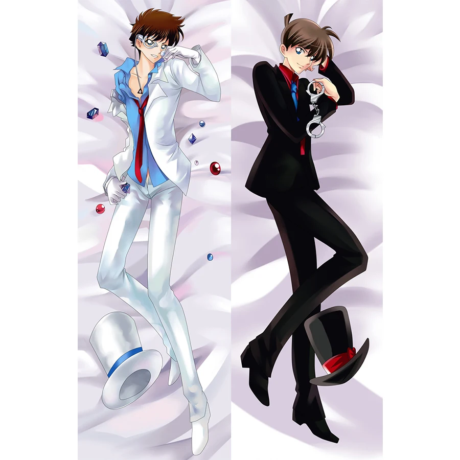 

Hot Japanese Anime Hugging Pillow Cover Case Pillowcases Decorative Pillows Double-Sided 2Way 2WT Detective CONAN Shinichi Kudo
