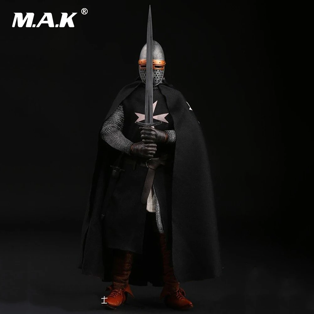 

1/6 Scale Ancient Medieval Knights Hospitaller Crusaders Action Figure Collections full set action figure