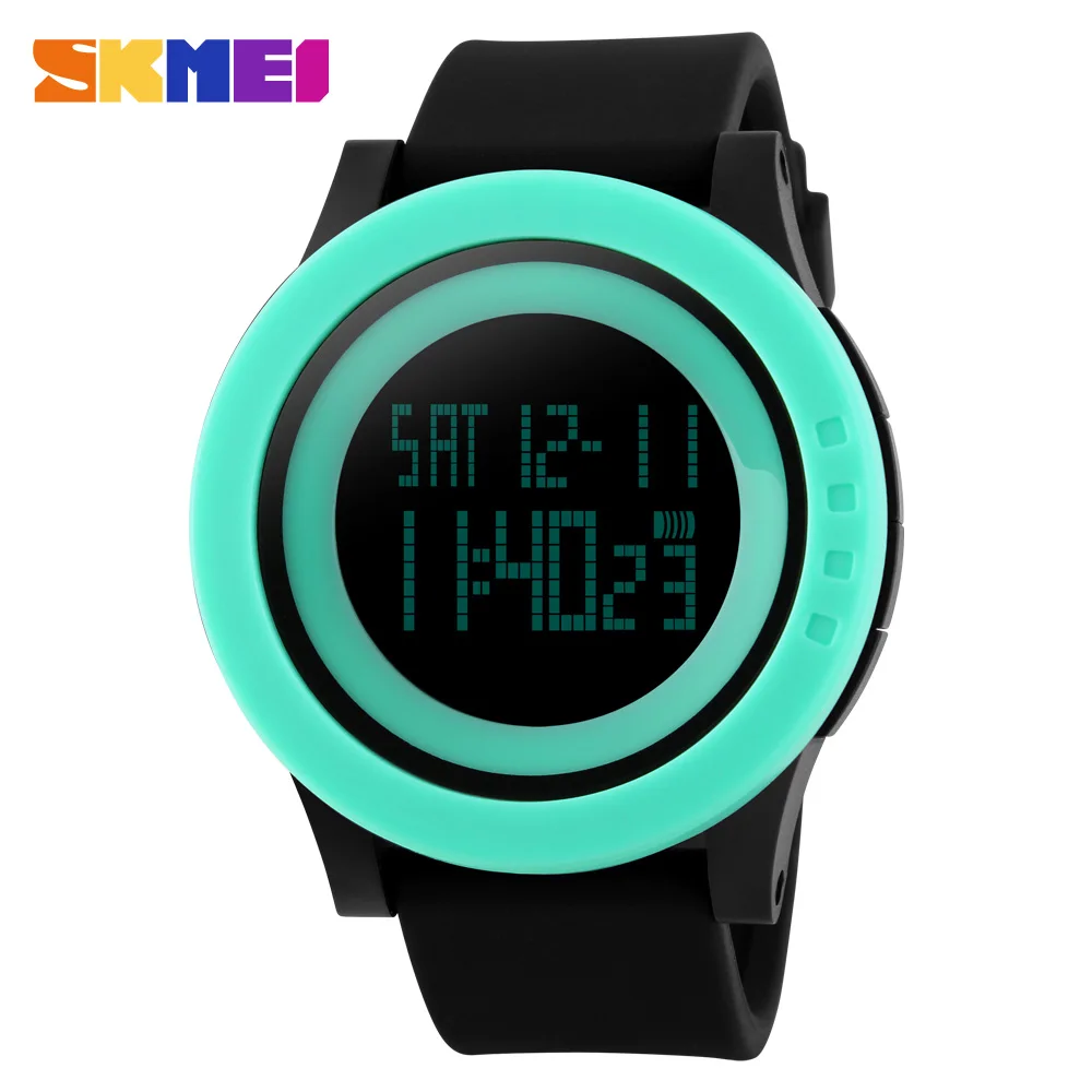 

2019 New Brand Watch Men Military Sports Watches Fashion Silicone Waterproof LED Digital Watch For Men Clock Digital-watch SKMEI