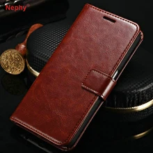 Роскошный кожаный чехол-бумажник Nephy в стиле ретро для samsung Galaxy A8 A6 Plus A3 A5 A7 чехол-подставка для телефона