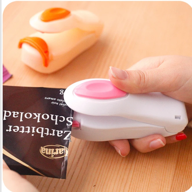 

Portable Household Mini Capper Plastic Bag Sealing Machine Ceramic Heating Head