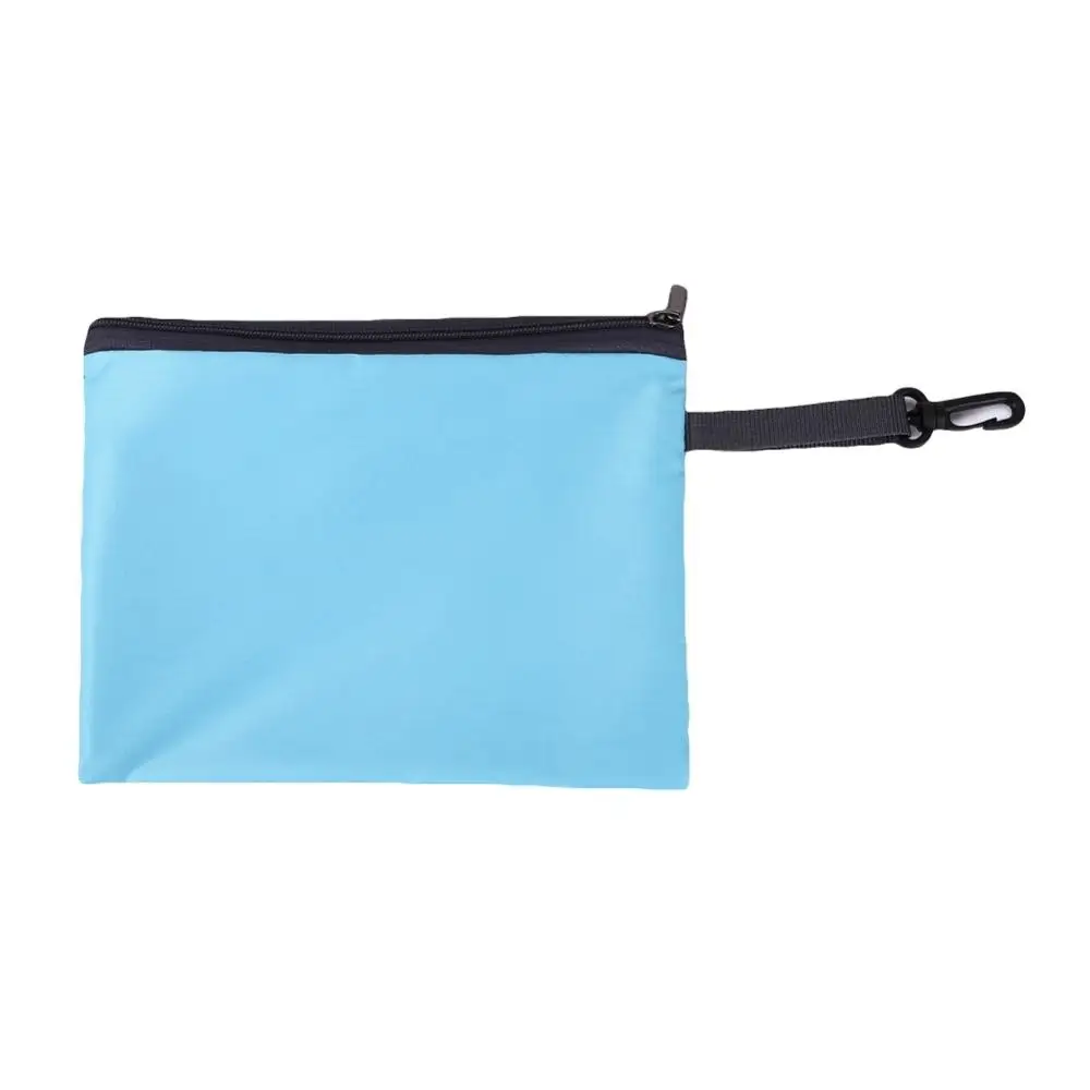 Водонепроницаемые сумки для инструментов на молнии, синель, бытовой портативный органайзер, сумка для хранения, Сверхлегкий мешок, спортивная сумка для путешествий, для плавания, сухая сумка - Цвет: Синий цвет