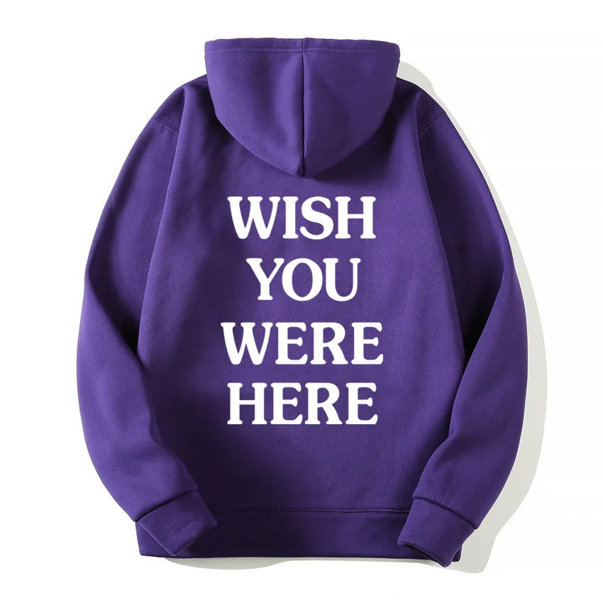  TRAVIS SCOTT ASTROWORLD WISH YOU WERE HERE HOODIES fashion letter ASTROWORLD HOODIE streetwear Man 