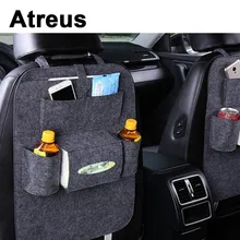 Atreus 1X для Mercedes Benz w203 w204 peugeot 307 206 308 Защитные чехлы для сидений, сшитые специально для Opel Astra h j автомобильный Стайлинг на заднем сиденье сумка для хранения рюкзак аксессуары