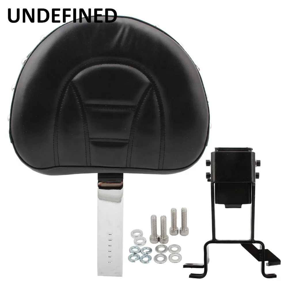 

Motorcycle Seat Rivet Rear Adjustable Plug In Driver Backrest Rider Seat Backrest Mounting Kit for Indian Chief Etc 2014-2018