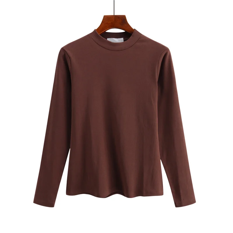 Kostlich Autumn Winter Long Sleeve Knitted Sweater Pullovers Women Basic Slim Sweaters Tops Ladies O-Neck 3 Colors Pullover (7)