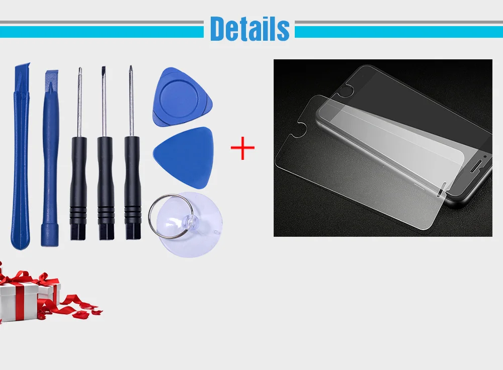 for iphone 5 5s SE 6 6s 7 lcd display with 2 gifts (1)